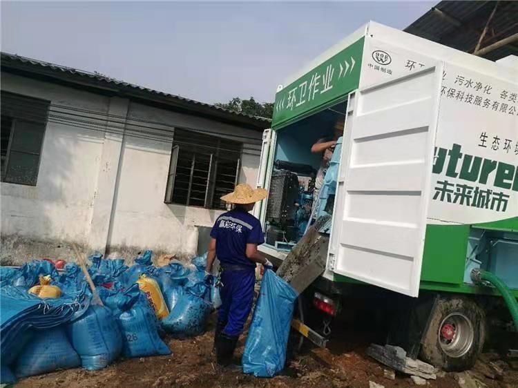 巴中工业污泥压干处理